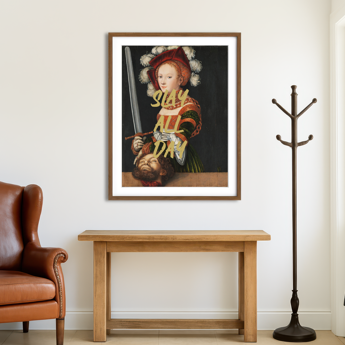 AUTO-MOCKUP ROOM | Best Advice Ever Received Wall Art