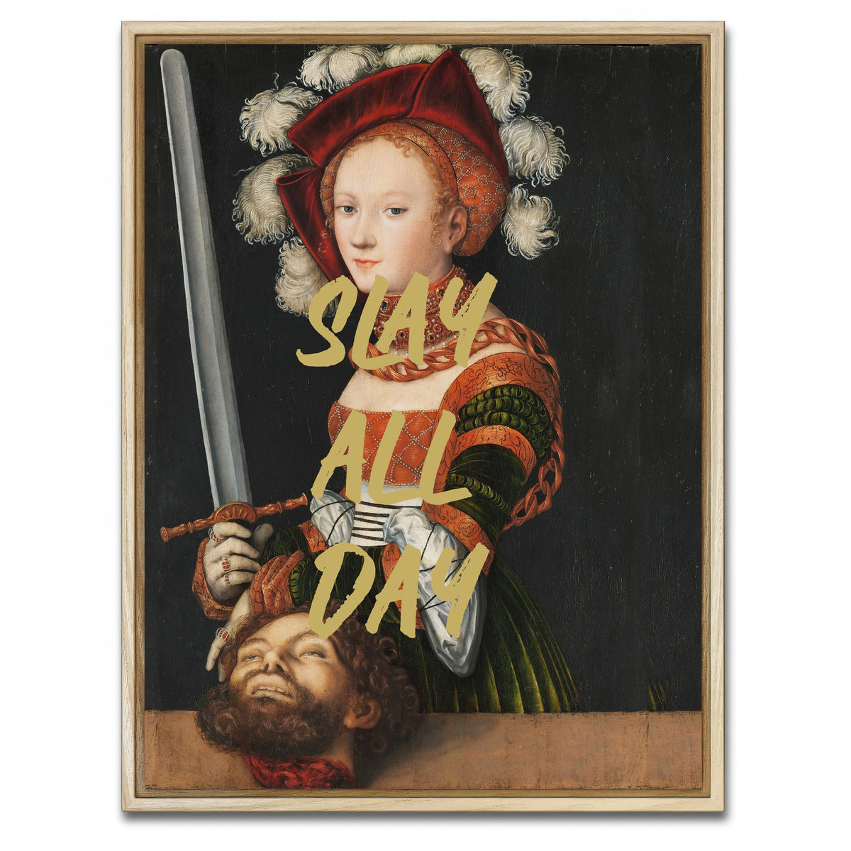 AUTO-MOCKUP WHITE | Best Advice Ever Received | 1 Piece | Natural Framed Canvas | group=3x4