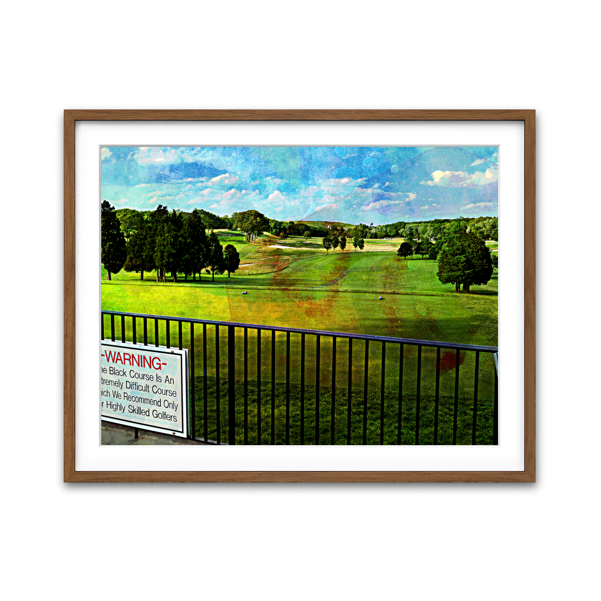 Framed Print 4x3 Walnut