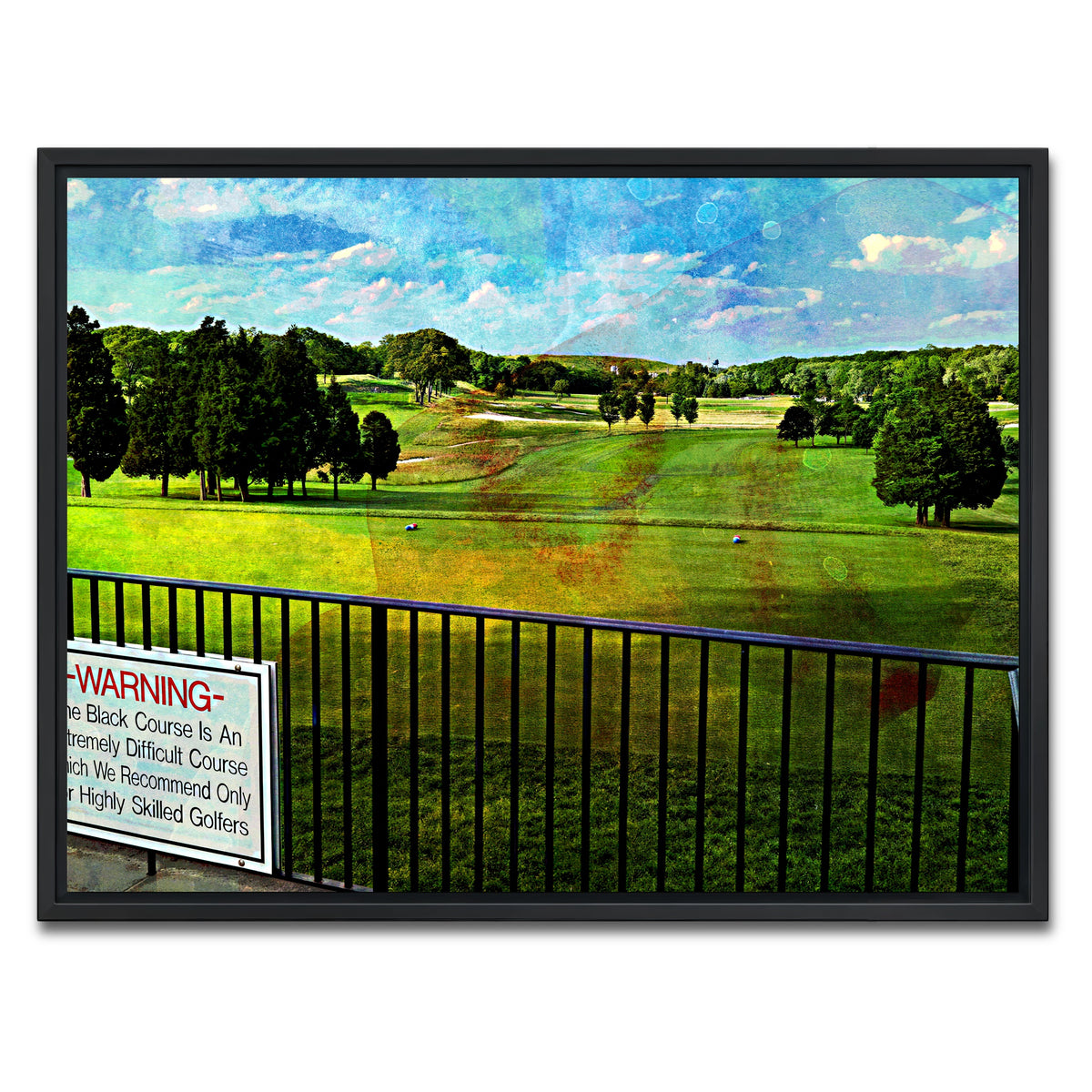 AUTO-MOCKUP WHITE | Bethpage Black | 1 Piece | Black Framed Canvas | group=4x3