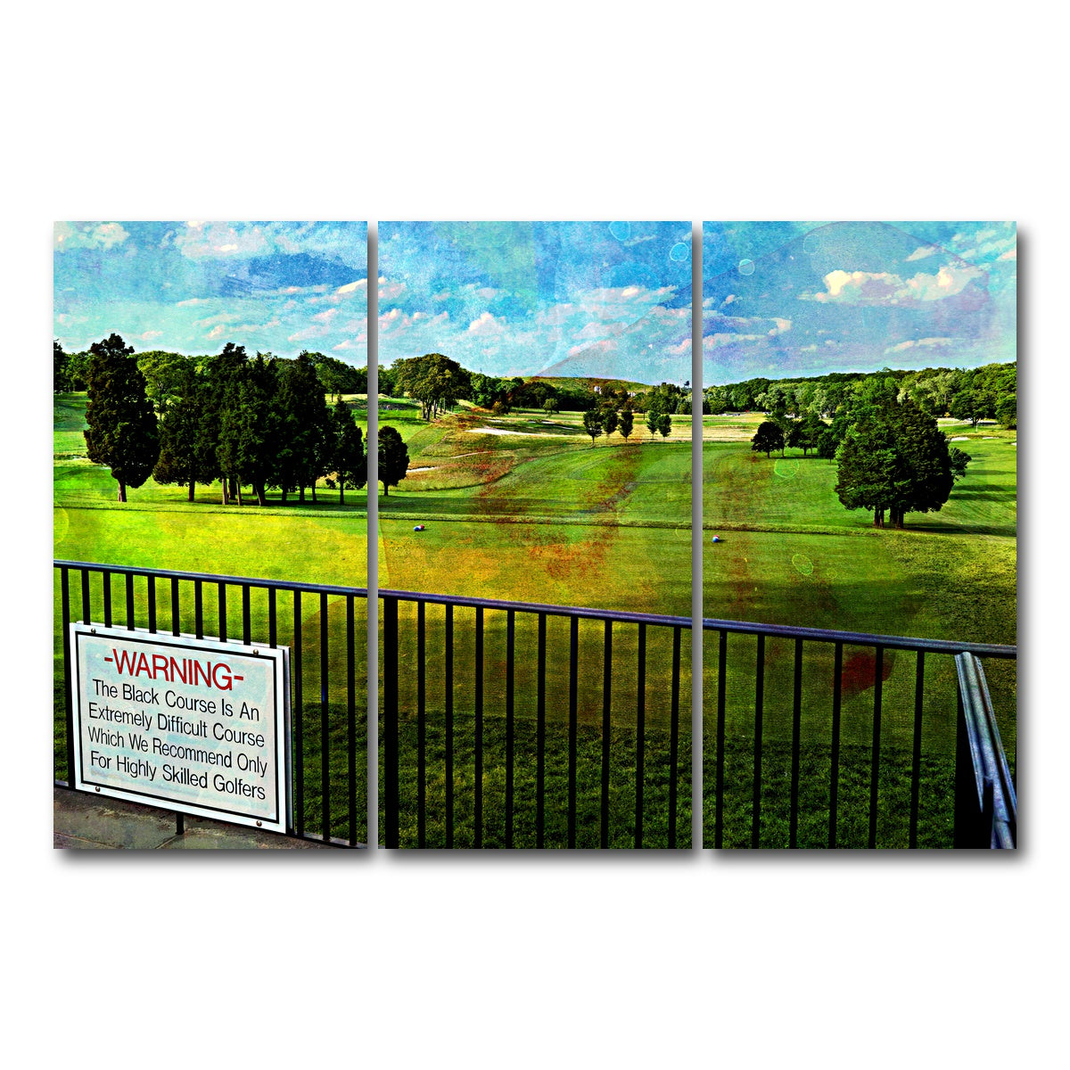 AUTO-MOCKUP WHITE | Bethpage Black | 3 Piece | Gallery Wrap Canvas | group=12x24