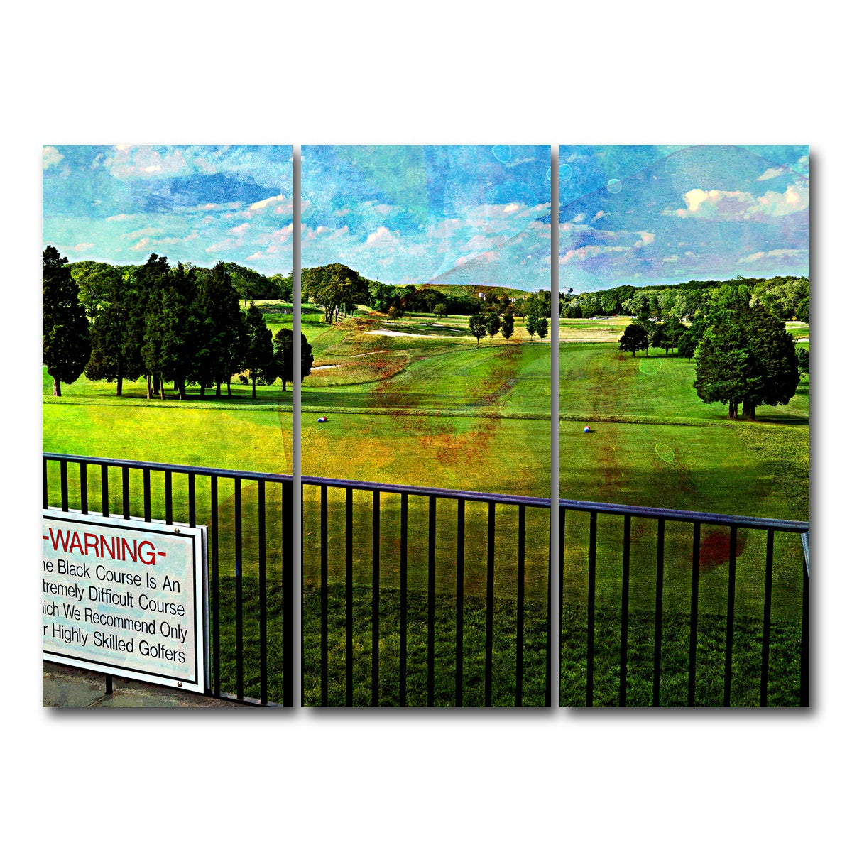 AUTO-MOCKUP WHITE | Bethpage Black | 3 Piece | Gallery Wrap Canvas | group=8x18