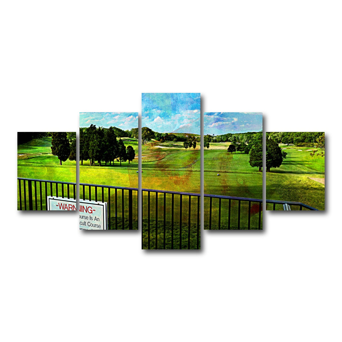 AUTO-MOCKUP WHITE | Bethpage Black | 5 Piece | Gallery Wrap Canvas | group=5_short