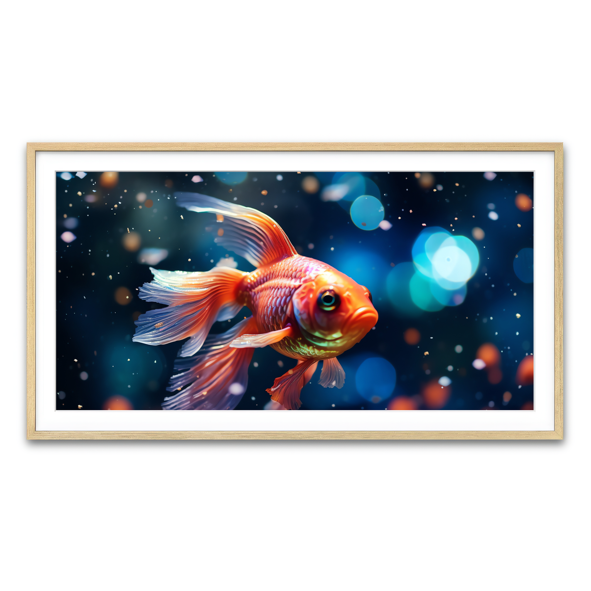 Framed Print 2x1 Natural