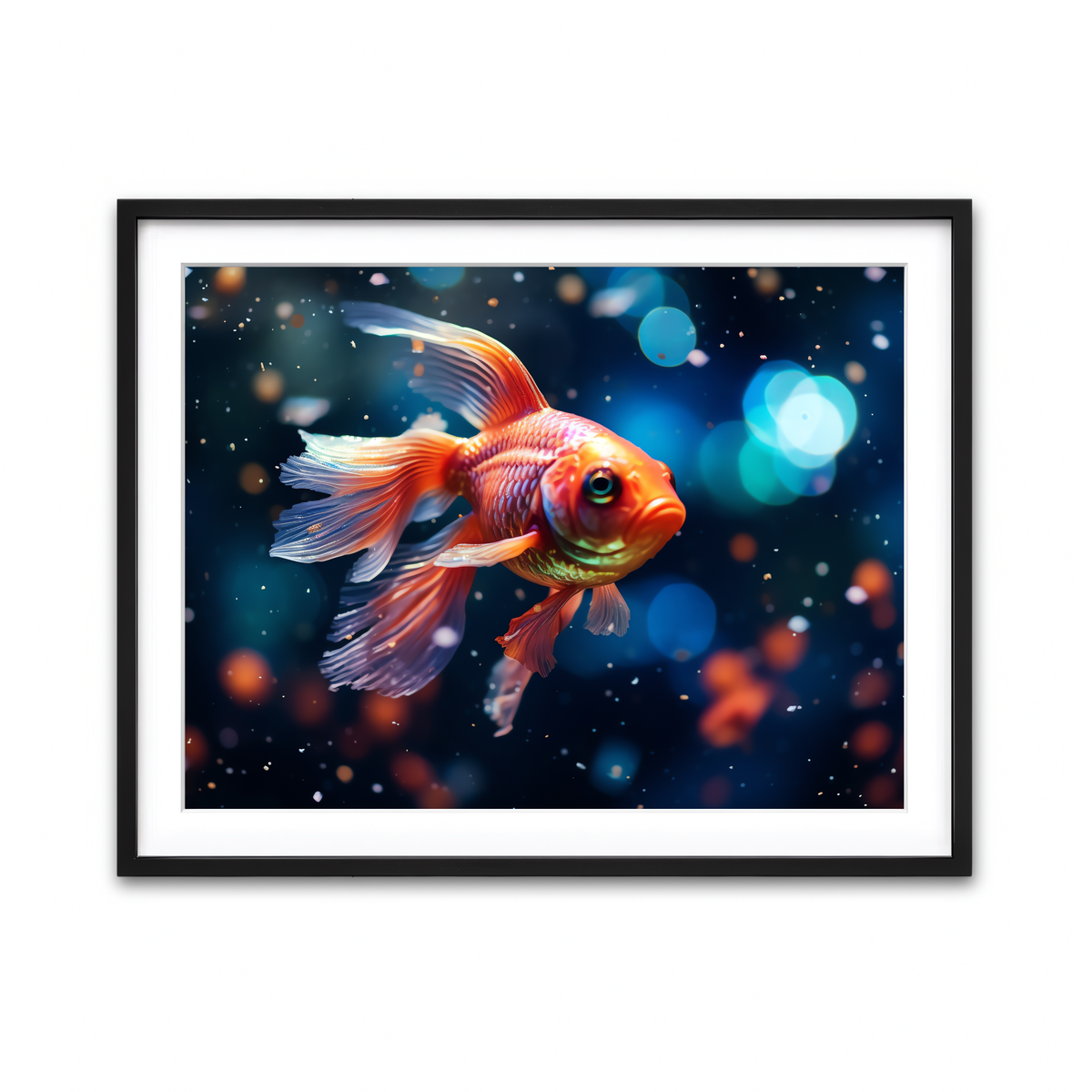 Framed Print 4x3 Black