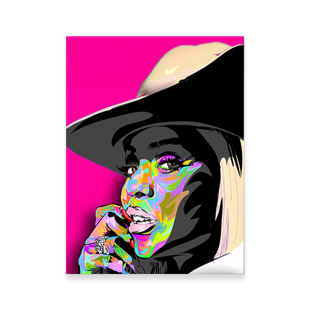 Beyonce Cowboy Wall Art