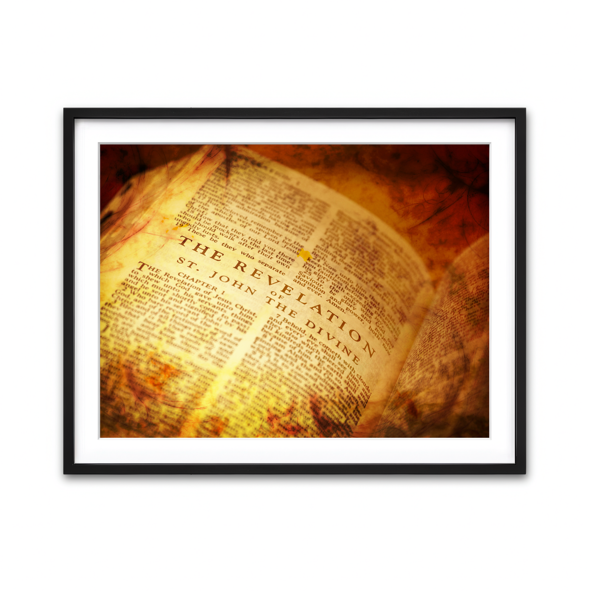 Framed Print 4x3 Black