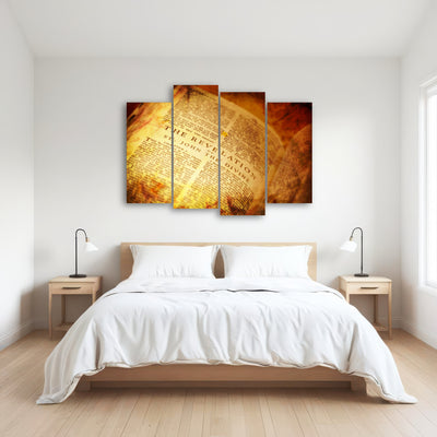 AUTO-MOCKUP ROOM | Bible showing The Revelation