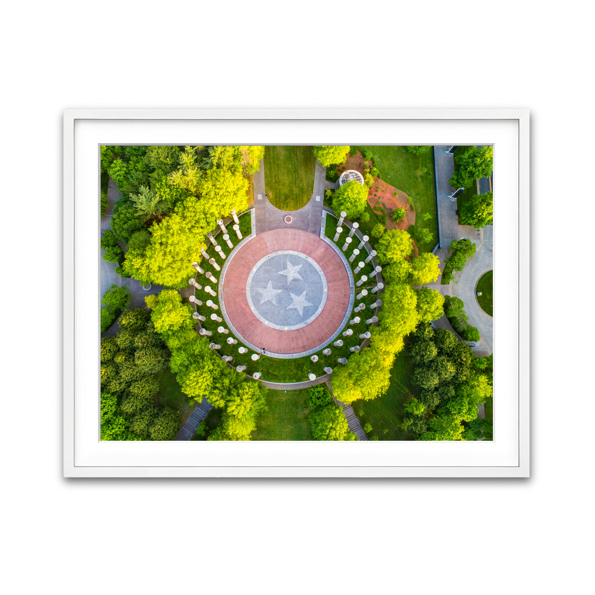 Framed Print 4x3 White