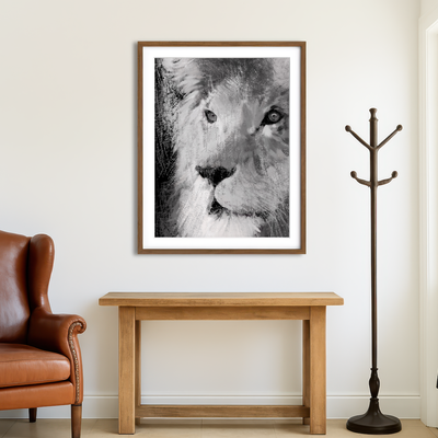 AUTO-MOCKUP ROOM | Big Cat Wall Art