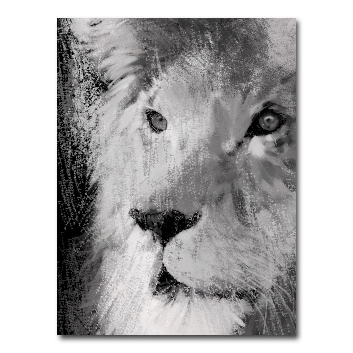 AUTO-MOCKUP WHITE | Big Cat | 1 Piece | Gallery Wrap Canvas | group=3x4