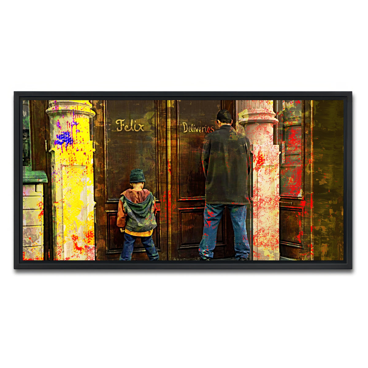 AUTO-MOCKUP WHITE | Big Daddy | 1 Piece | Black Framed Canvas | group=2x1