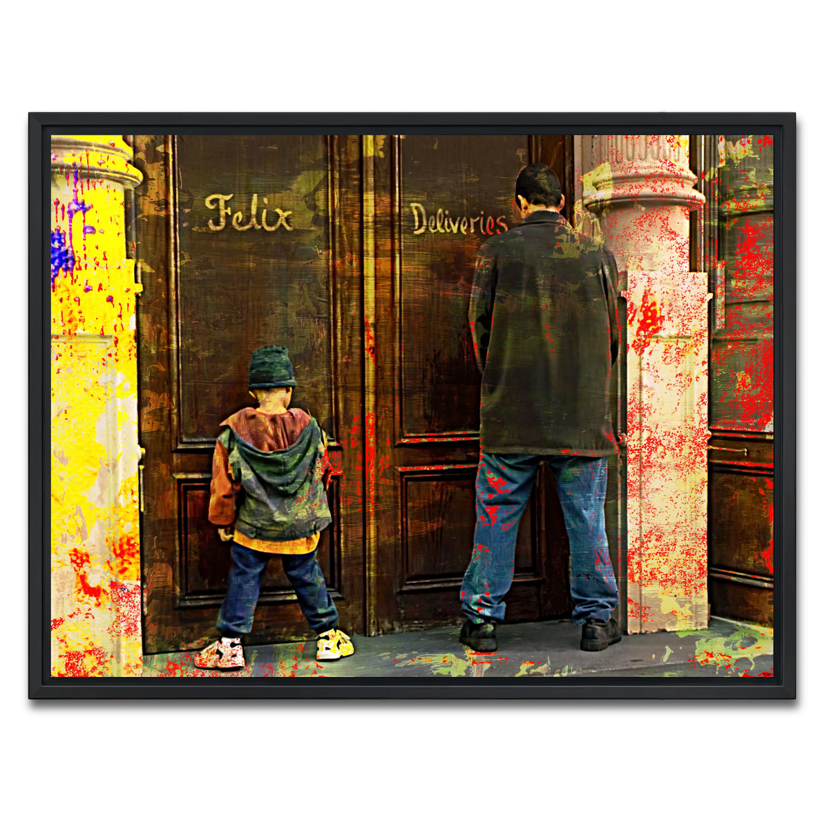 AUTO-MOCKUP WHITE | Big Daddy | 1 Piece | Black Framed Canvas | group=4x3