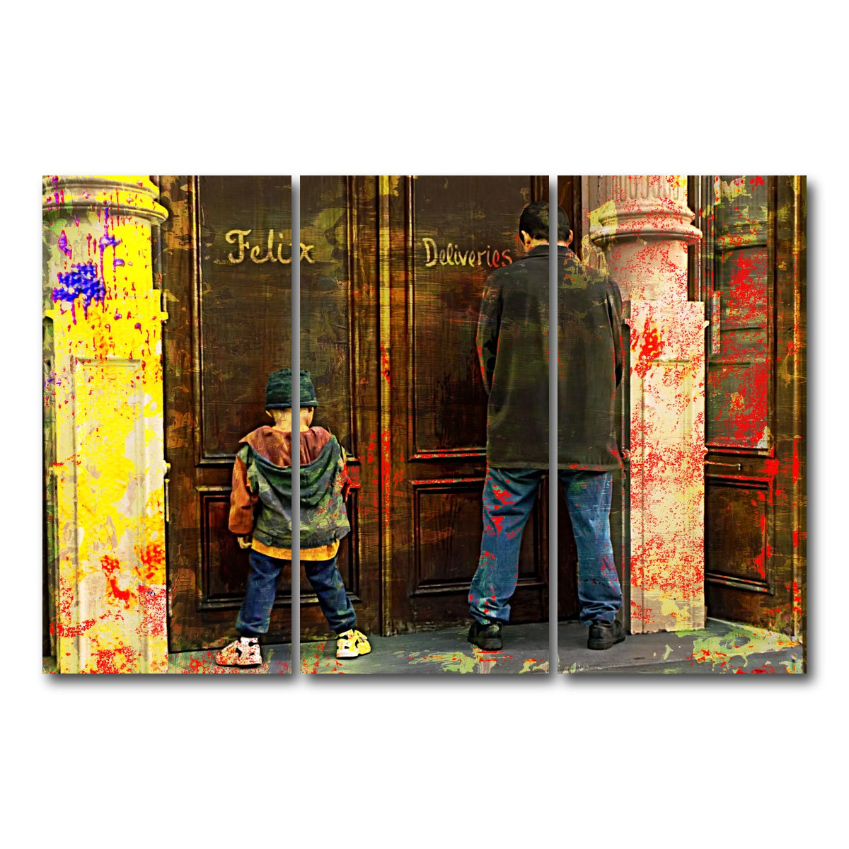 AUTO-MOCKUP WHITE | Big Daddy | 3 Piece | Gallery Wrap Canvas | group=12x24