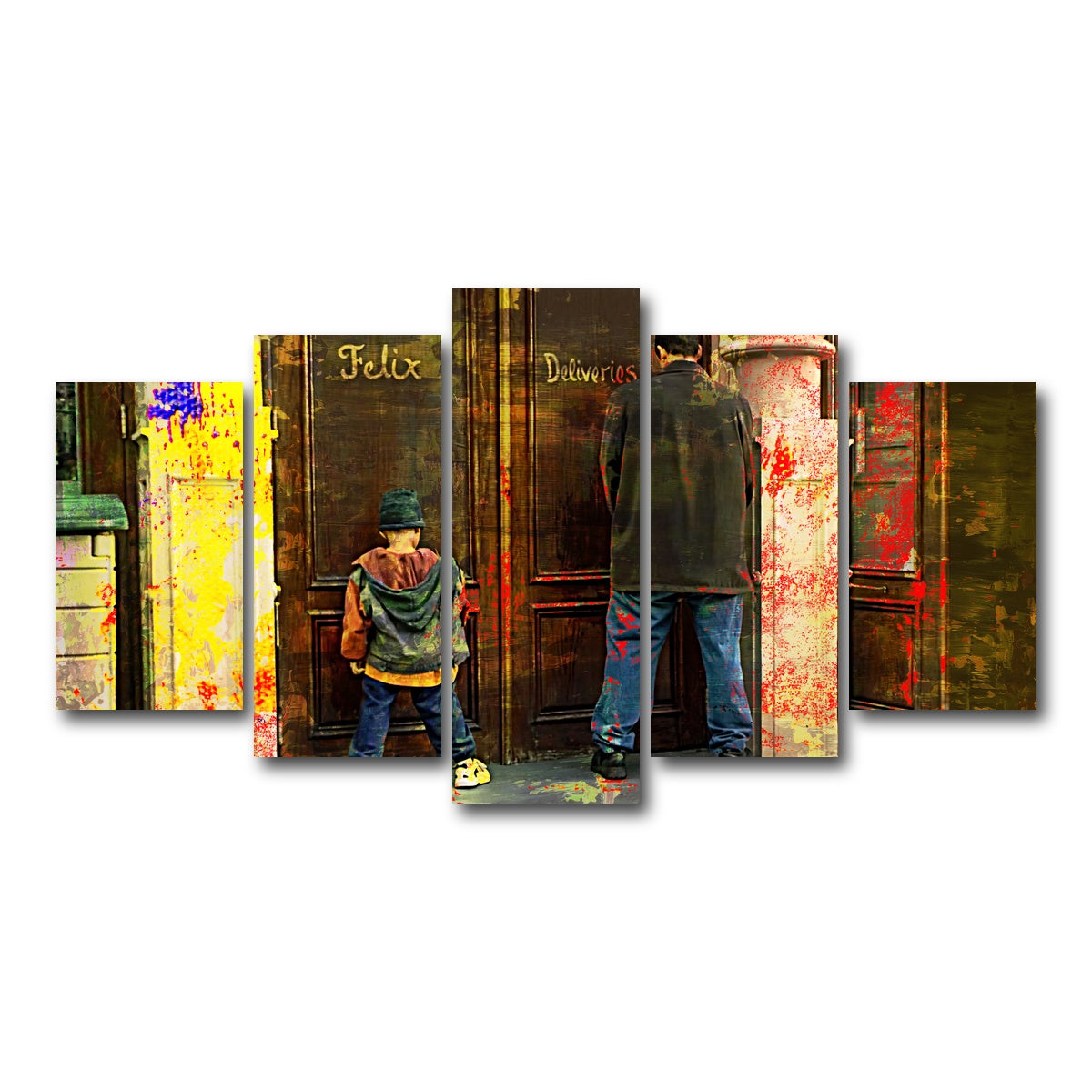 AUTO-MOCKUP WHITE | Big Daddy | 5 Piece | Gallery Wrap Canvas | group=5_normal