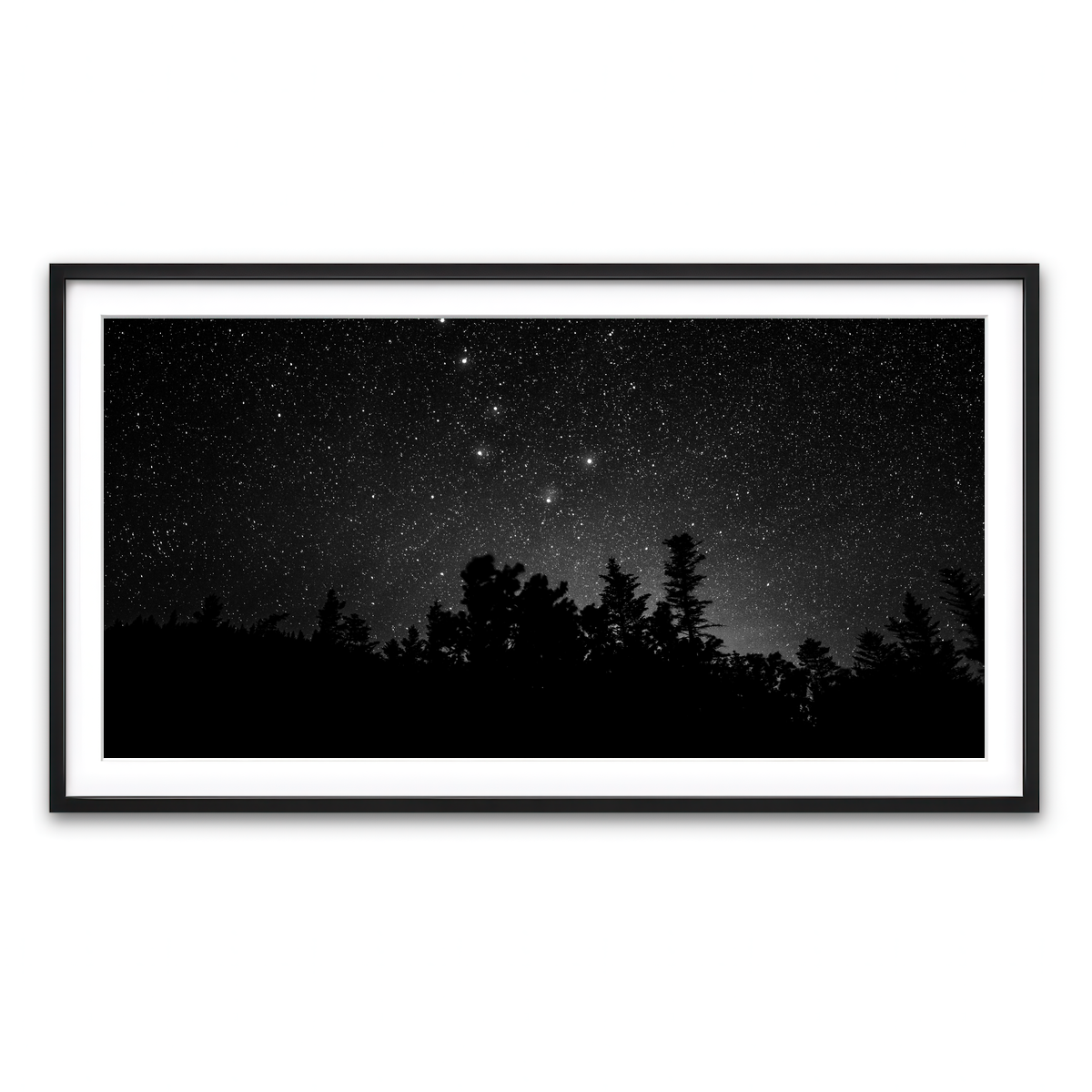 Framed Print 2x1 Black