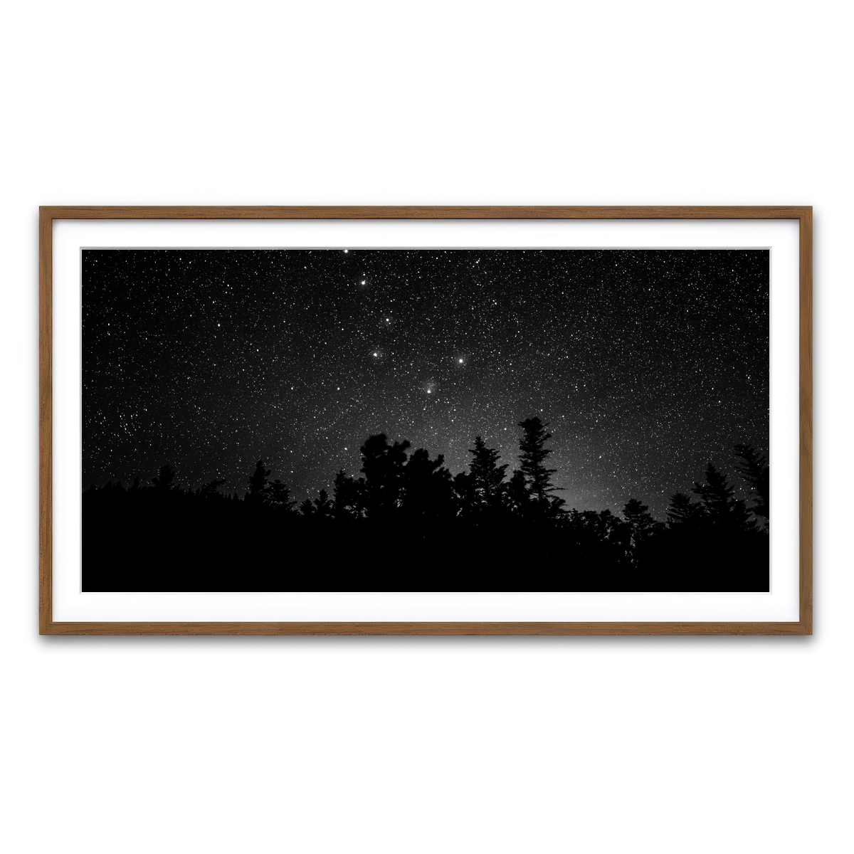 Framed Print 2x1 Walnut