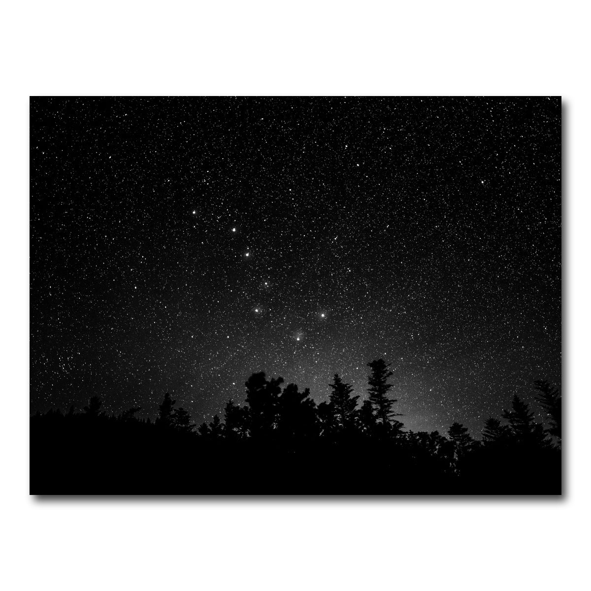 AUTO-MOCKUP WHITE | Big Dipper Starry Night | 1 Piece | Gallery Wrap Canvas | group=4x3