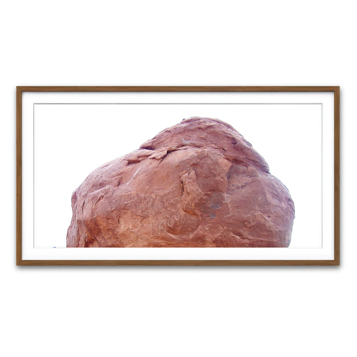 Framed Print 2x1 Walnut