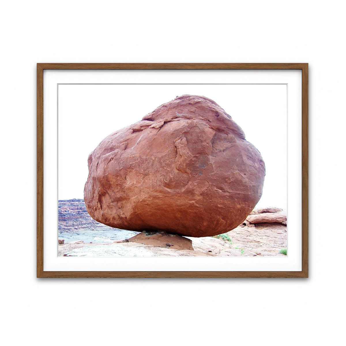 Framed Print 4x3 Walnut