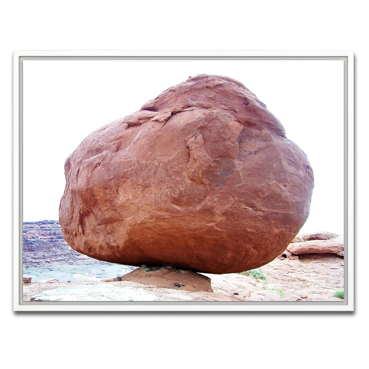 AUTO-MOCKUP WHITE | Big Rock | 1 Piece | White Framed Canvas | group=4x3