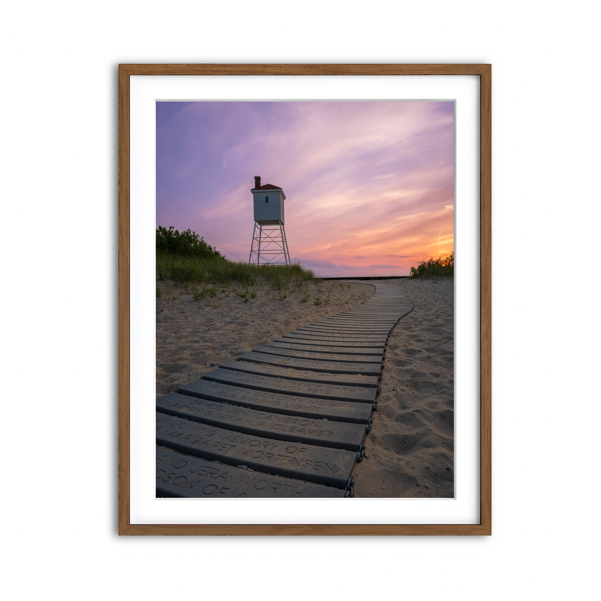 Framed Print 3x4 Walnut