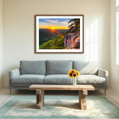 AUTO-MOCKUP ROOM | Big South Fork Wall Art