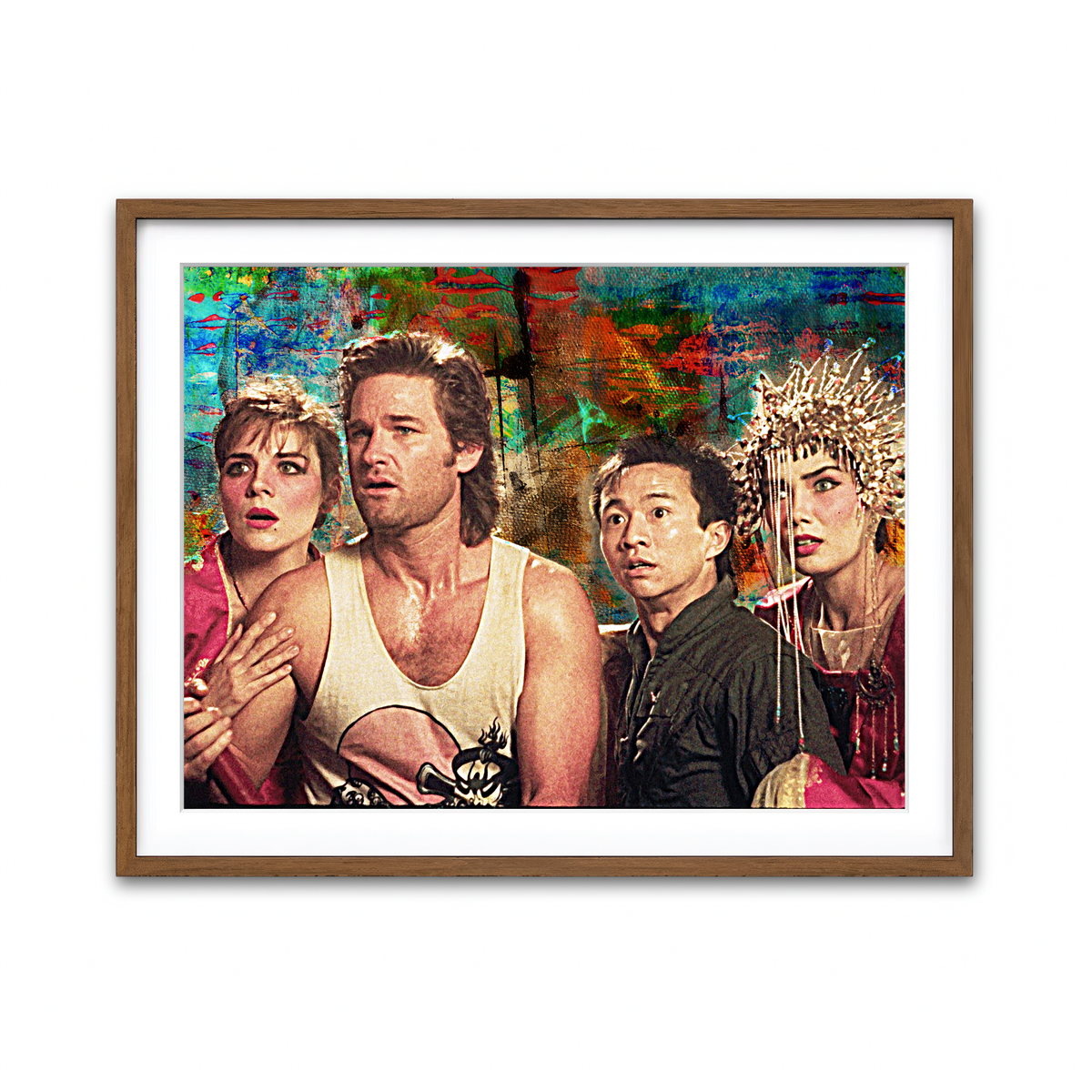 Framed Print 4x3 Walnut