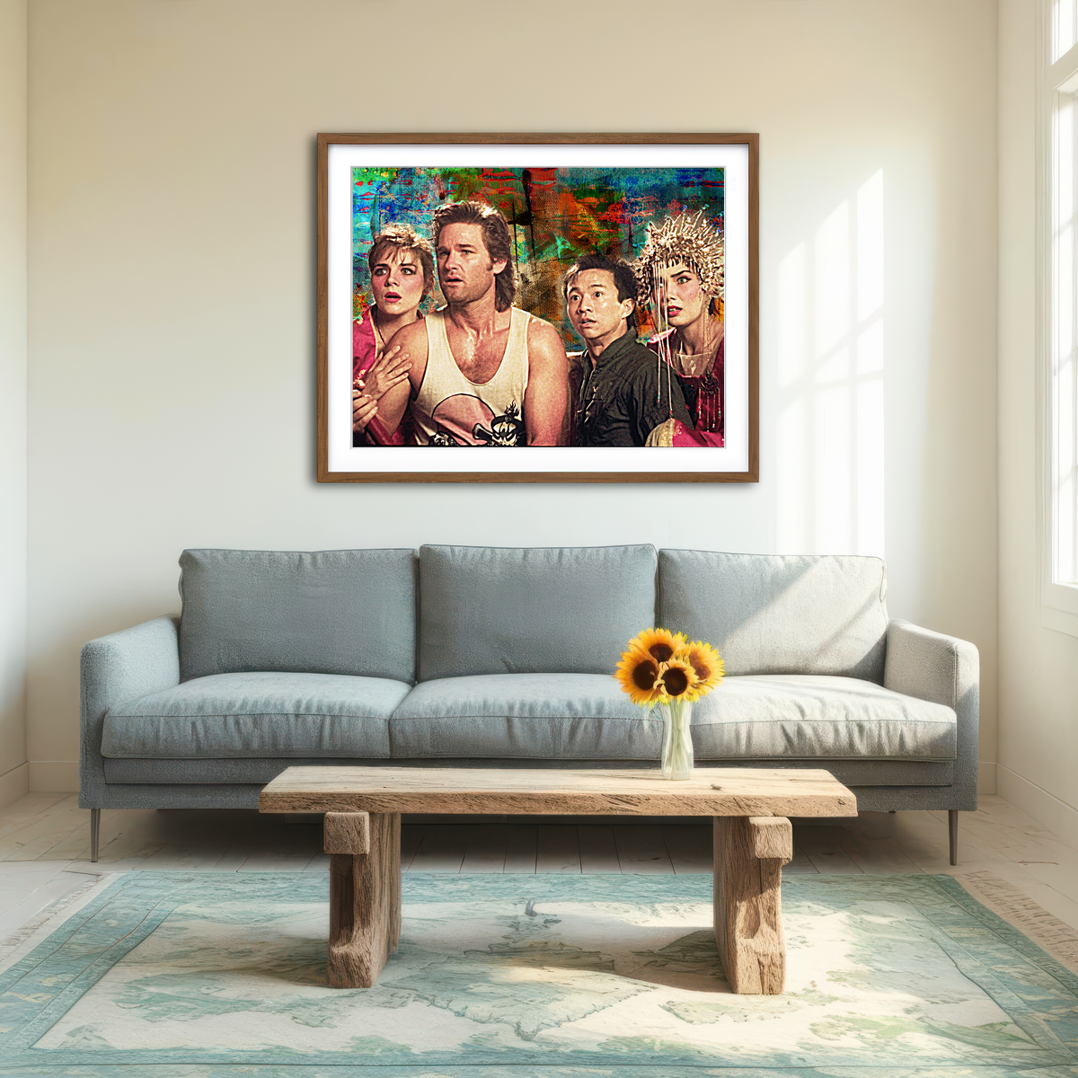 AUTO-MOCKUP ROOM | Big Trouble in Little China Wall Art