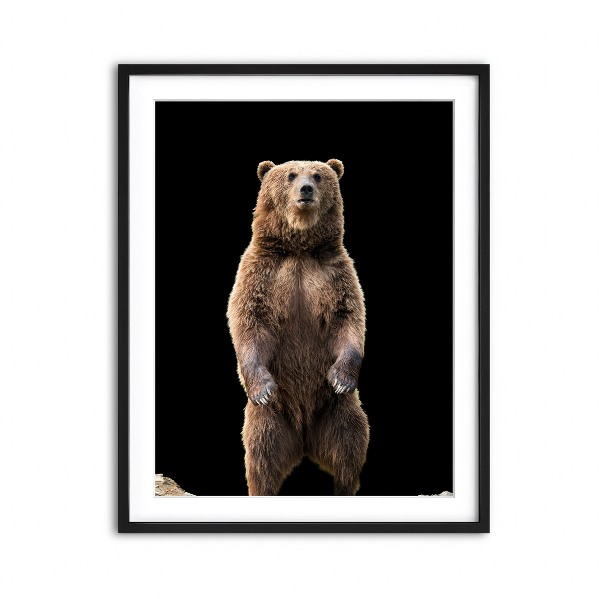 Framed Print 3x4 Black