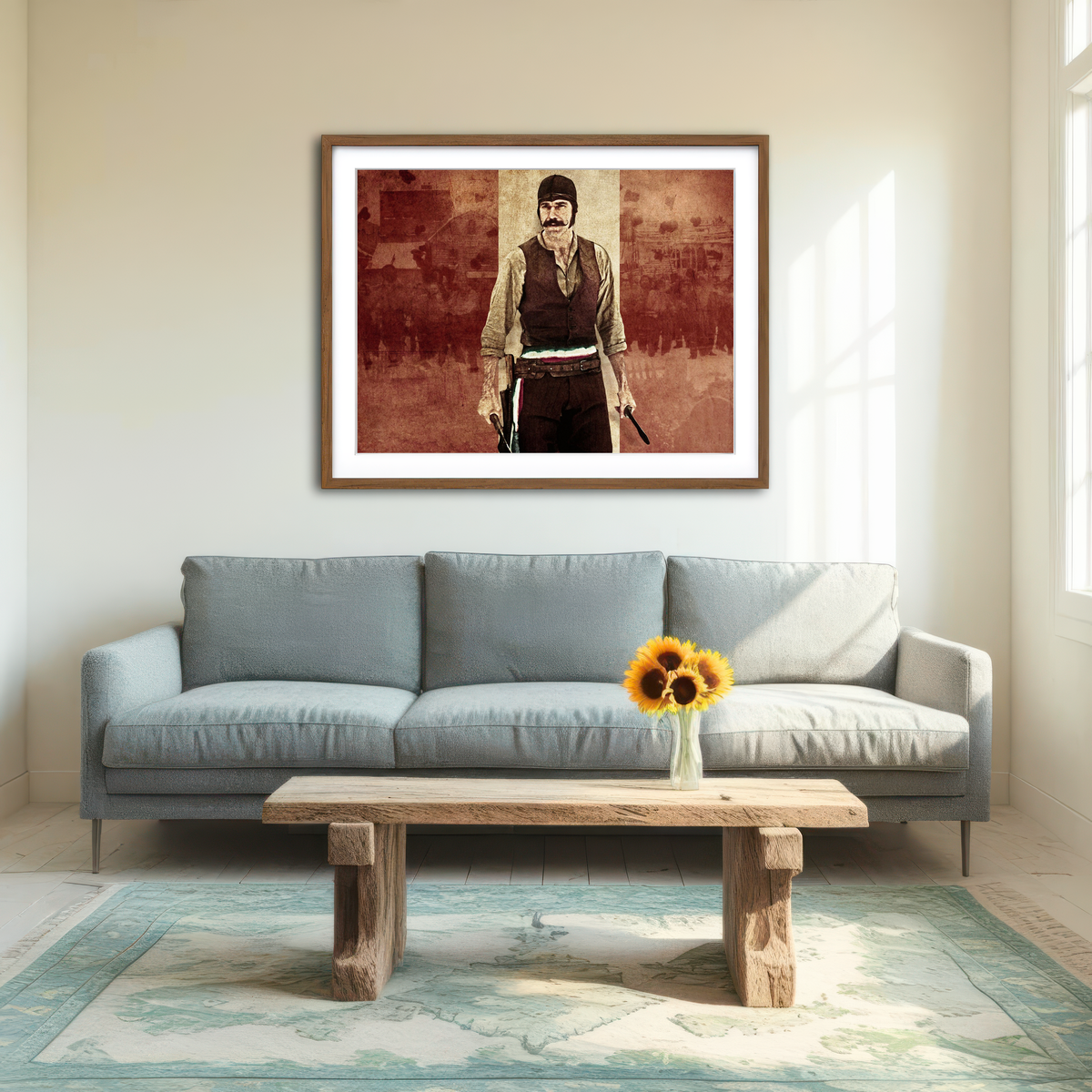 AUTO-MOCKUP ROOM | Bill Cutting Wall Art
