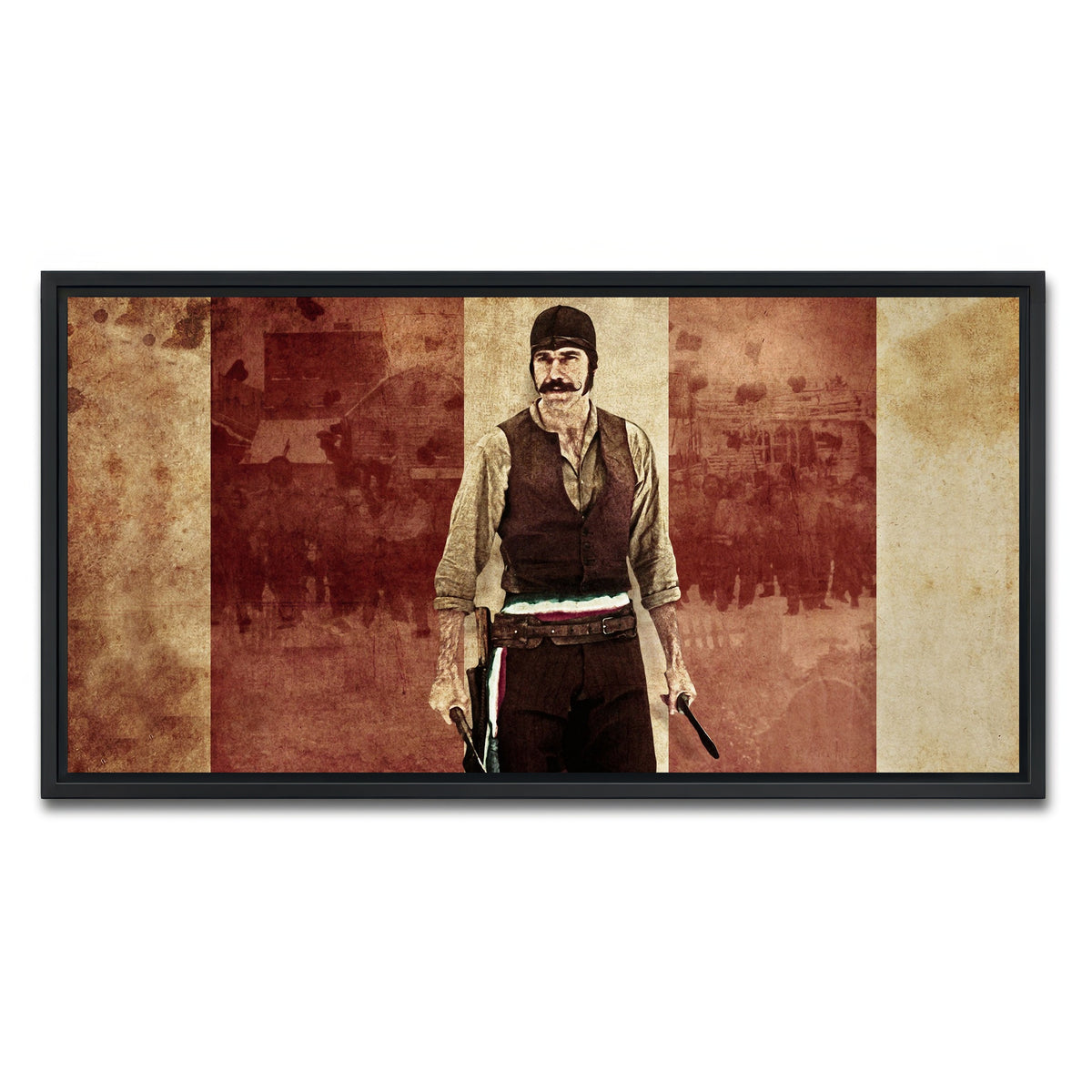AUTO-MOCKUP WHITE | Bill Cutting | 1 Piece | Black Framed Canvas | group=2x1