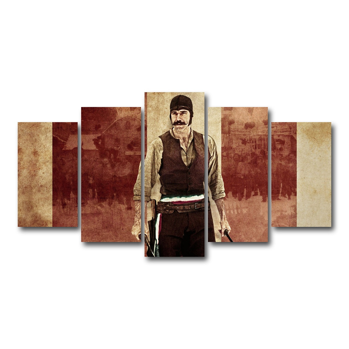 AUTO-MOCKUP WHITE | Bill Cutting | 5 Piece | Gallery Wrap Canvas | group=5_normal