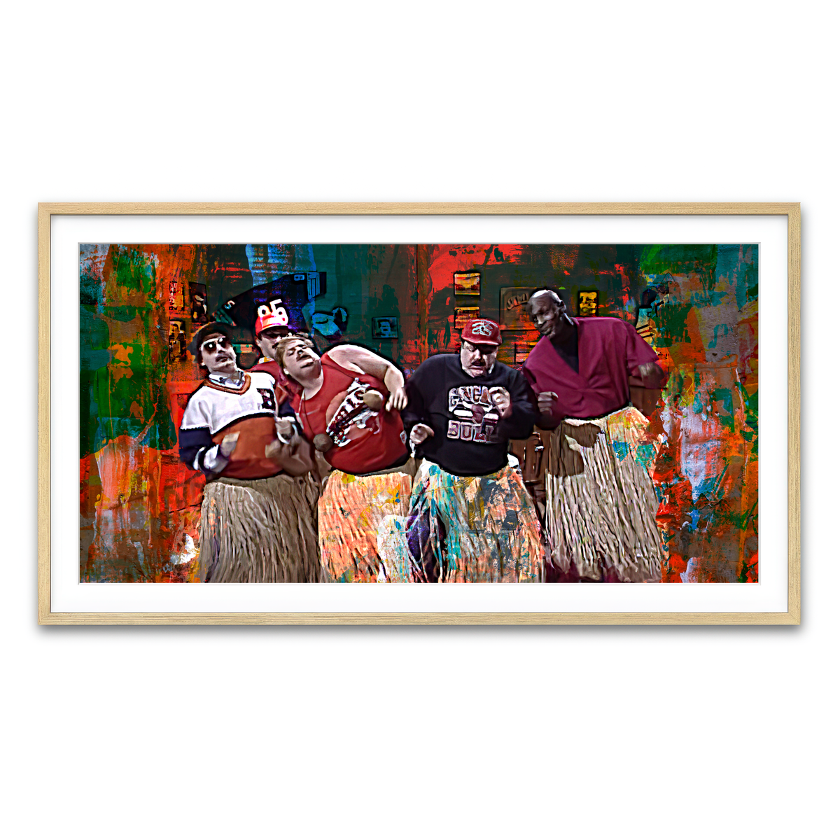 Framed Print 2x1 Natural