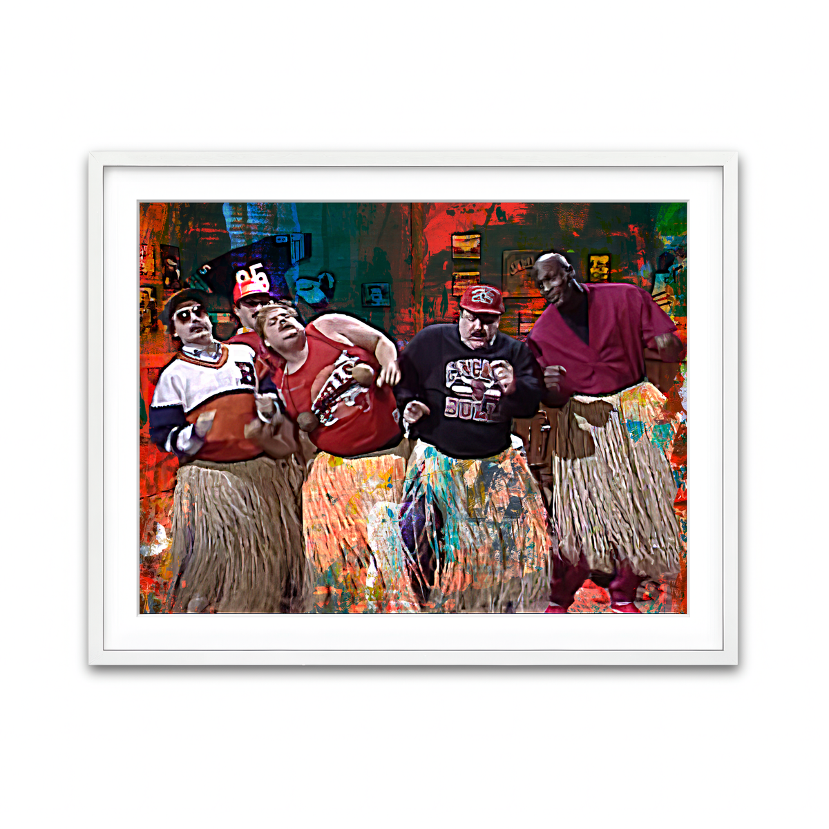 Framed Print 4x3 White