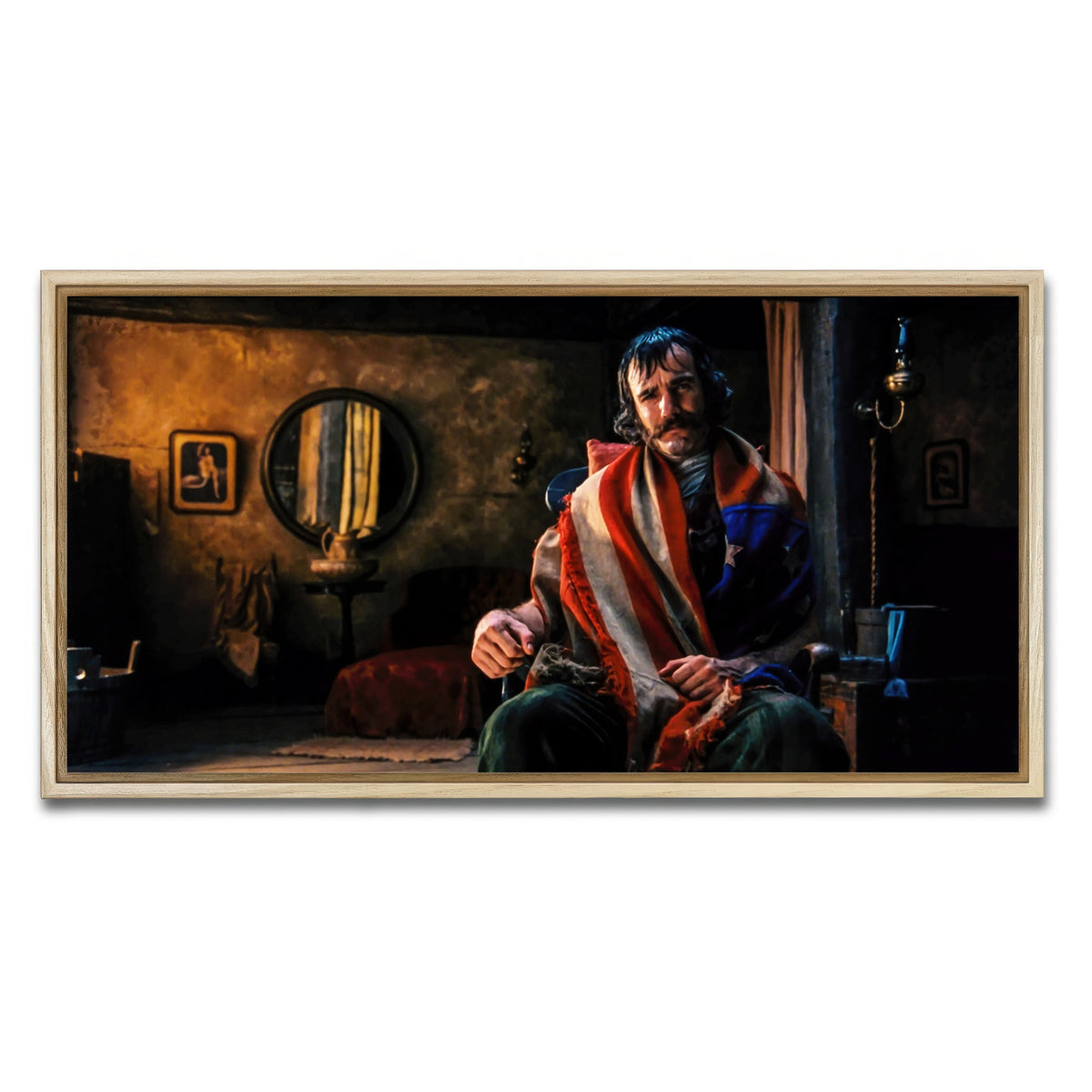 AUTO-MOCKUP WHITE | Bill The Butcher | 1 Piece | Natural Frame | group=2x1