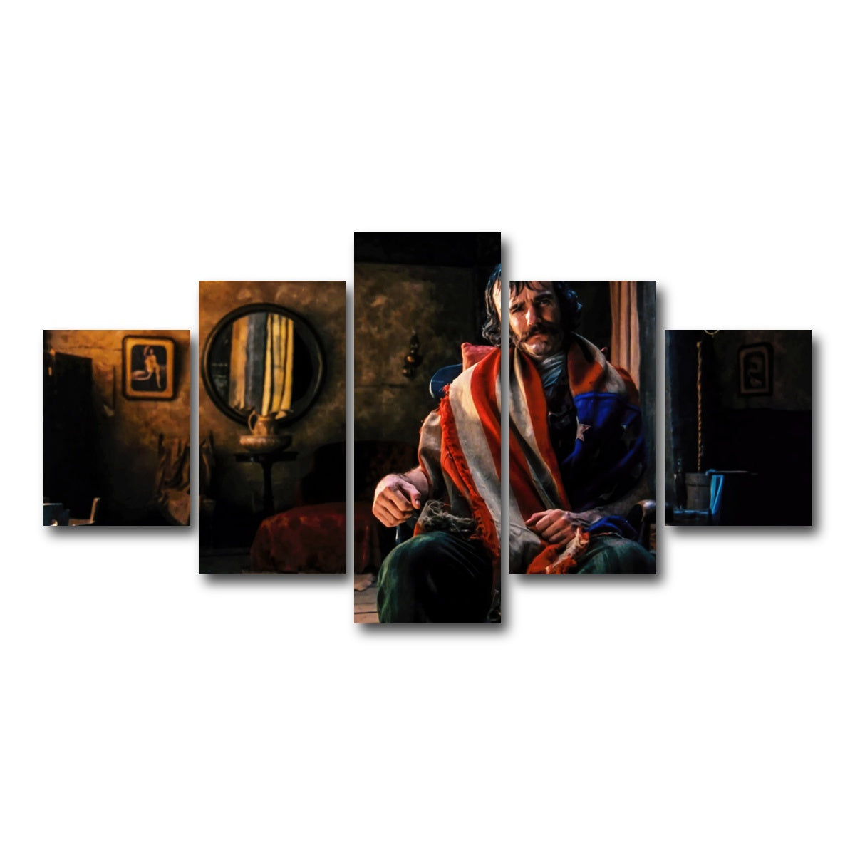 AUTO-MOCKUP WHITE | Bill The Butcher | 5 Piece | Gallery Wrapped | group=5_short