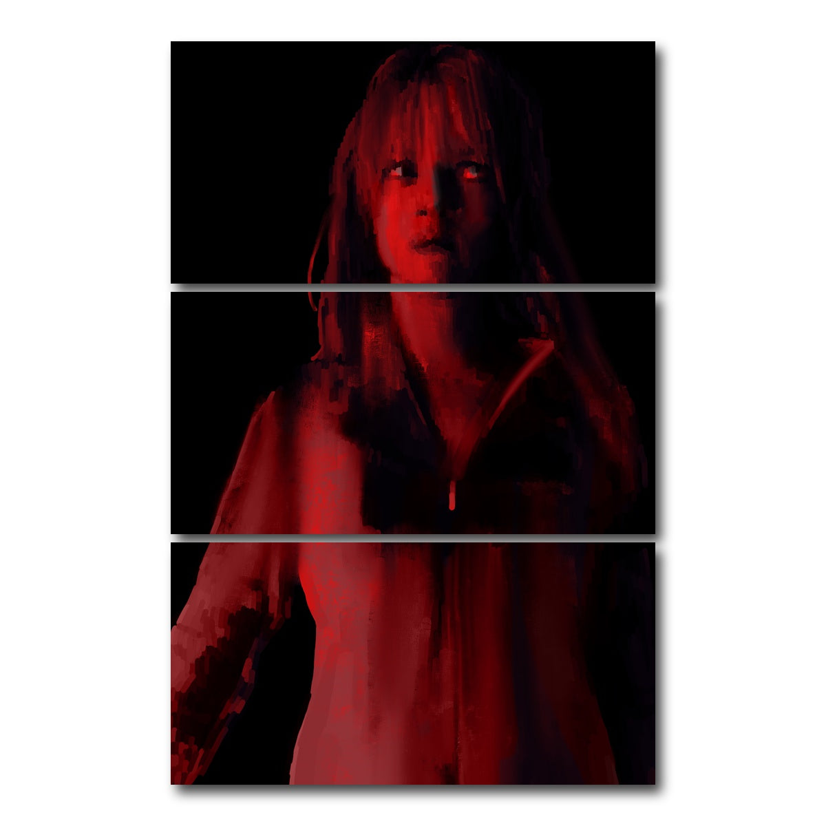 AUTO-MOCKUP WHITE | Bill's Bride | 3 Piece | Gallery Wrap Canvas | group=12x24_stacked