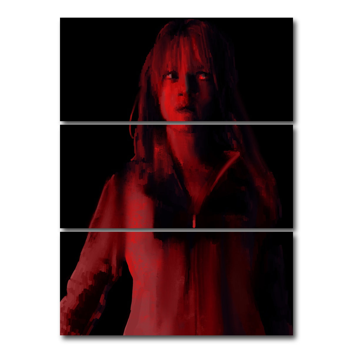 AUTO-MOCKUP WHITE | Bill's Bride | 3 Piece | Gallery Wrap Canvas | group=8x18_stacked