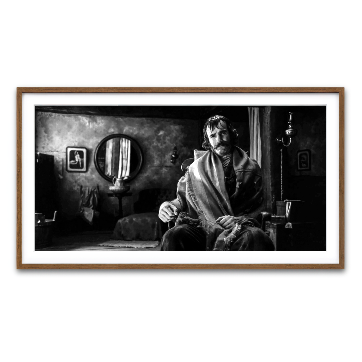 Framed Print 2x1 Walnut