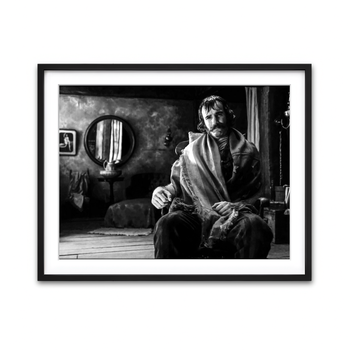 Framed Print 4x3 Black