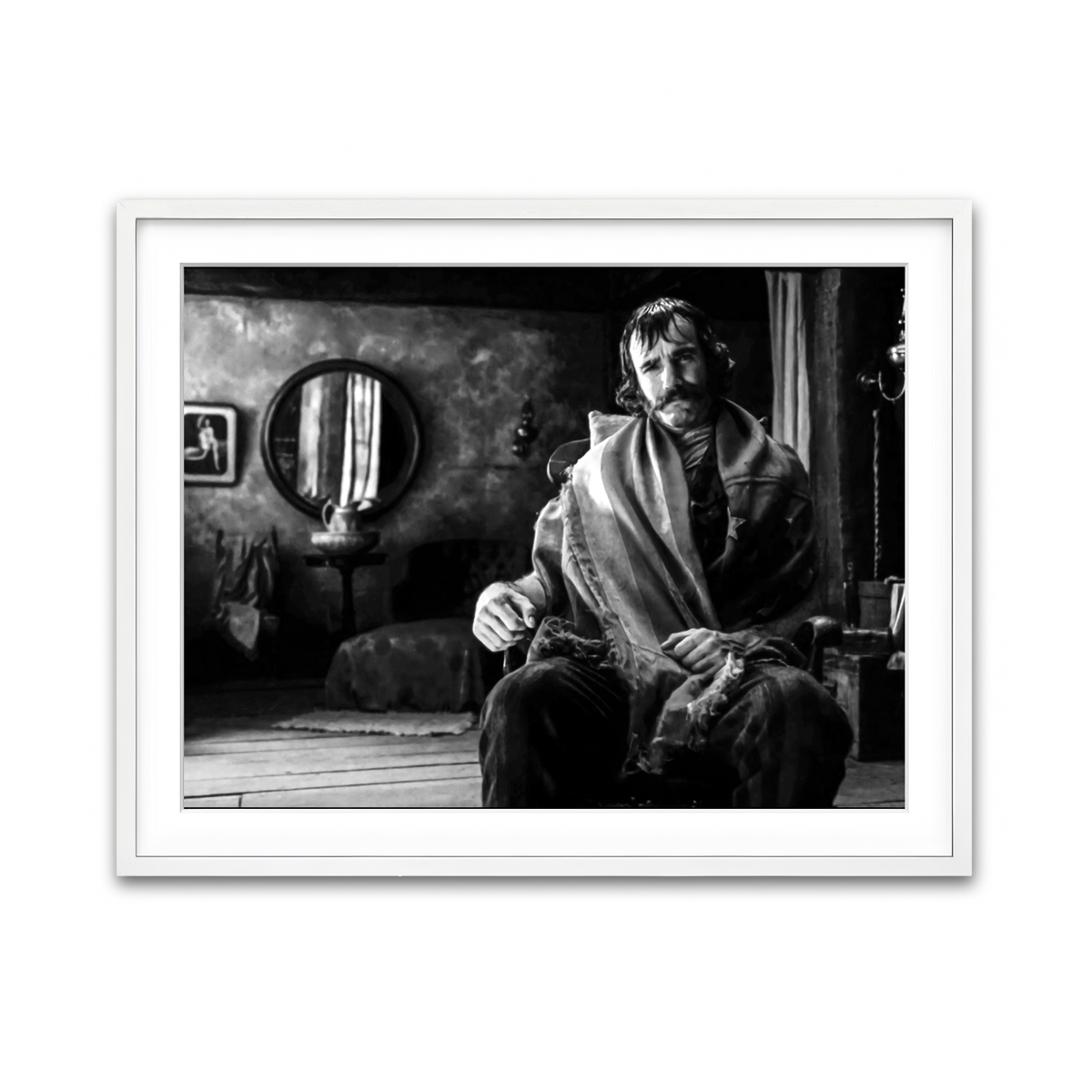 Framed Print 4x3 White