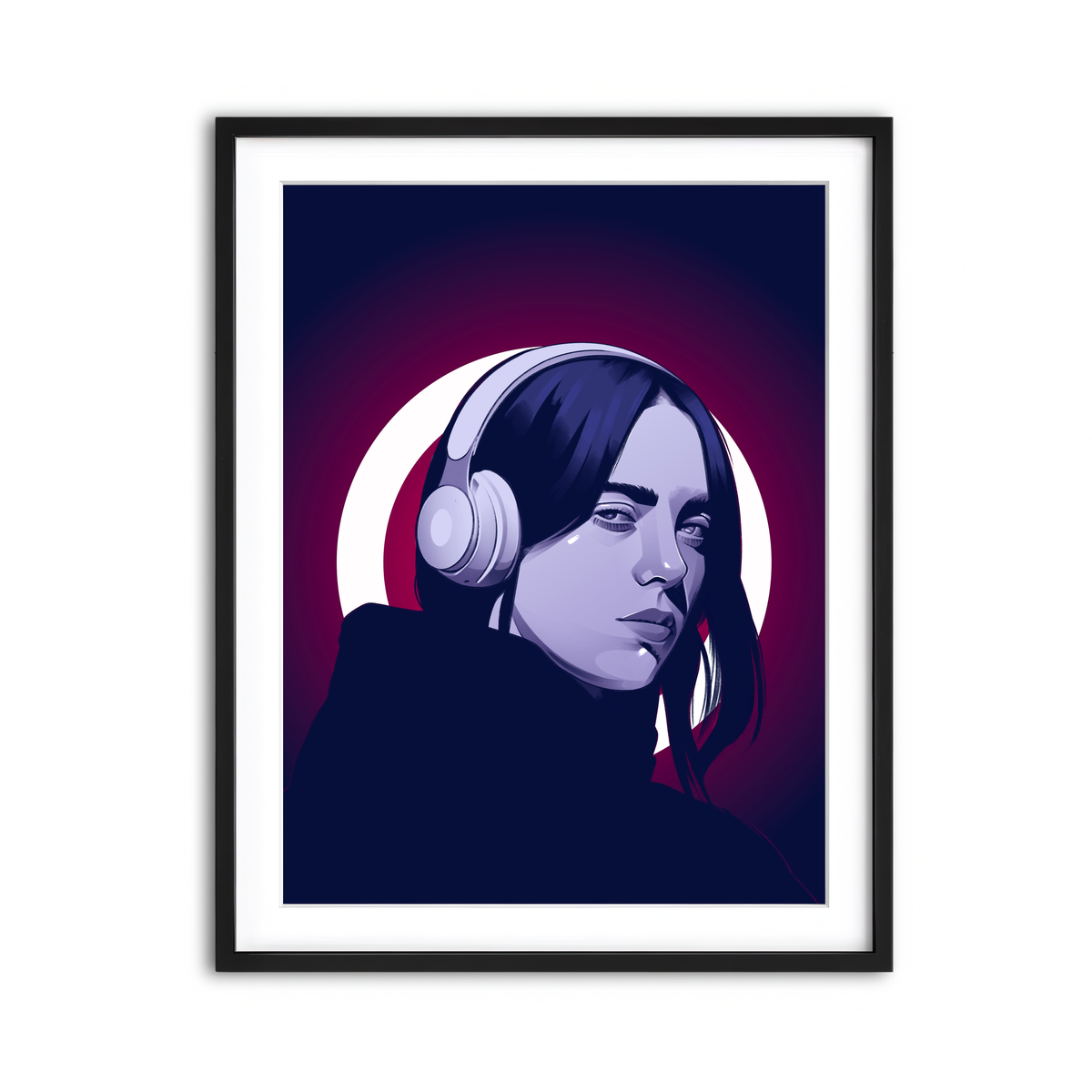 Framed Print 3x4 Black