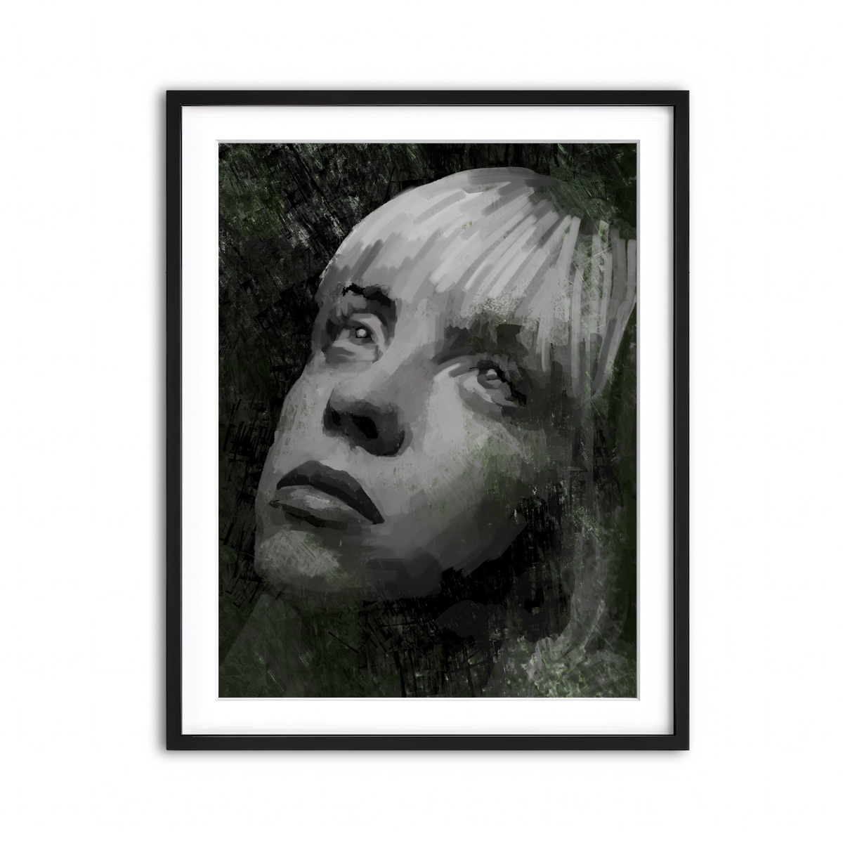 Framed Print 3x4 Black