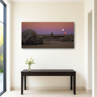 AUTO-MOCKUP ROOM | Binary Sunset