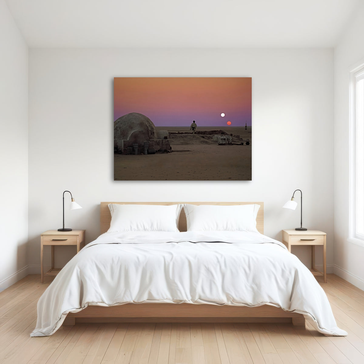 AUTO-MOCKUP ROOM | Binary Sunset