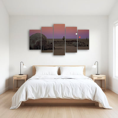 AUTO-MOCKUP ROOM | Binary Sunset