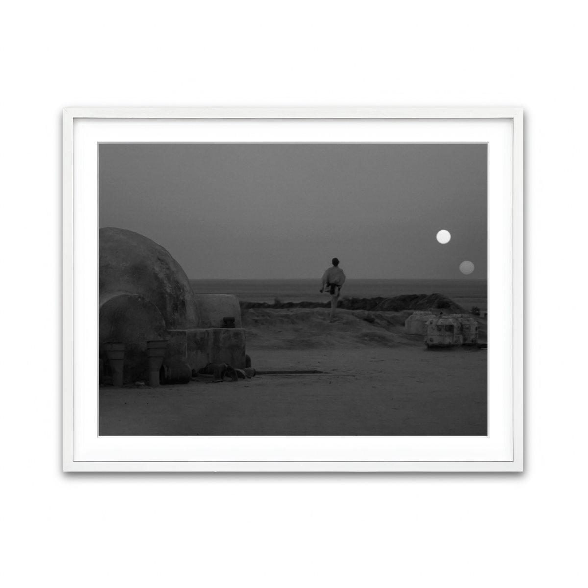 Framed Print 4x3 White