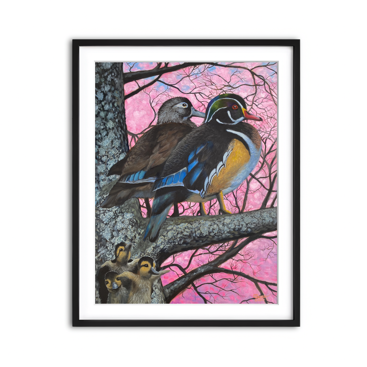 Framed Print 3x4 Black