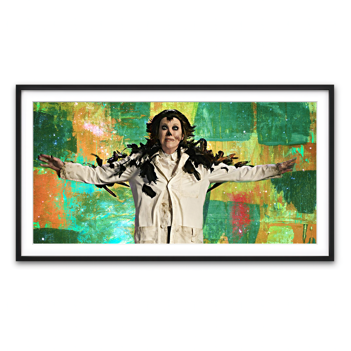 Framed Print 2x1 Black